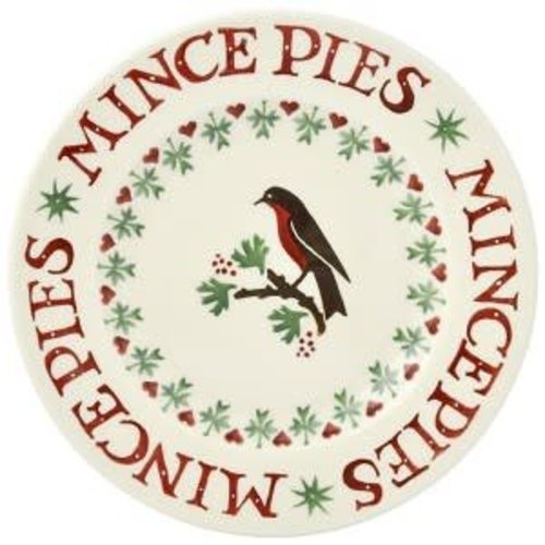 Emma Bridgewater 8.5 Plate Christmas Joy Robin Emma Bridgewater 8.5 Plate Christmas Joy Robin