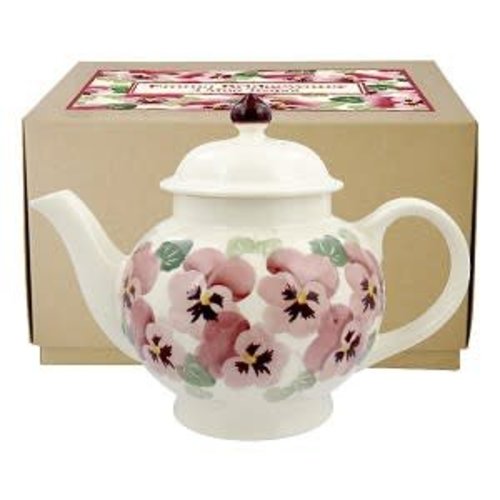 Emma Bridgewater 4 Mug Teapot Pink Pansy Emma Bridgewater 4 Mug Teapot Pink Pansy