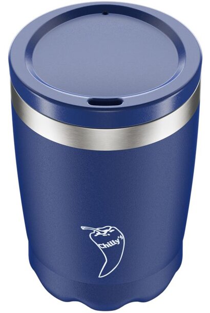 Chilly's Coffee Cup 340ml Blue Matte