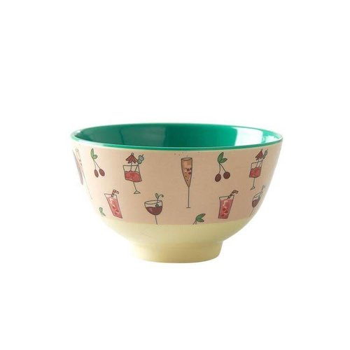 Rice Melamine kom small Pink Cocktail Rice Melamine kom small Pink Cocktail