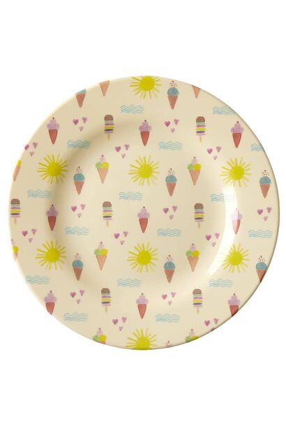 Melamine lunch plate Summer