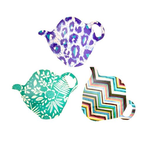 Rice Melamine theetipje LBC print Rice Melamine theetipje LBC print