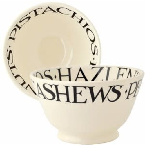 Emma Bridgewater Kom Old Bowl small Black Toast Nuts Emma Bridgewater Kom Old Bowl small Black Toast Nuts