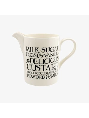 Emma Bridgewater Straight Jug Black Toast