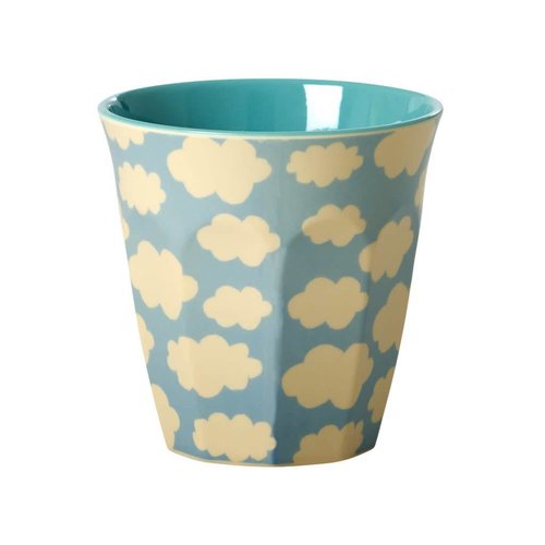 Rice Melamine beker Cloud blauw