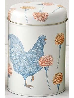 Thornback & Peel Caddy tin Chicken & Carnation