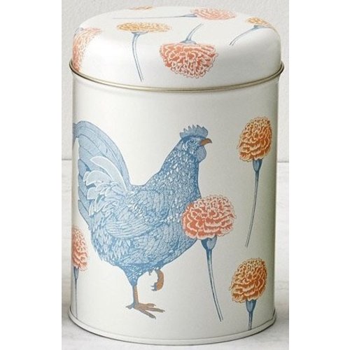 Thornback & Peel Caddy tin Chicken & Carnation