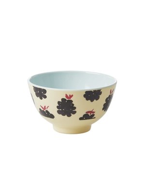 Rice Melamine bowl small Blackberry