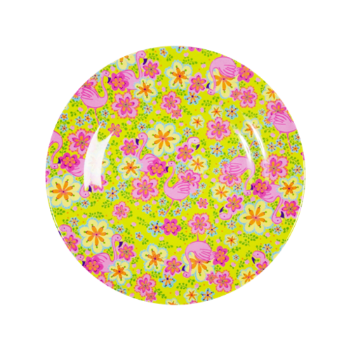 Rice Melamine lunch bord Flamingo Rice Melamine lunch bord Flamingo
