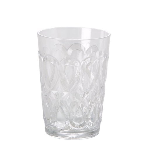 Rice Water glas tumbler acryl Swirly clear