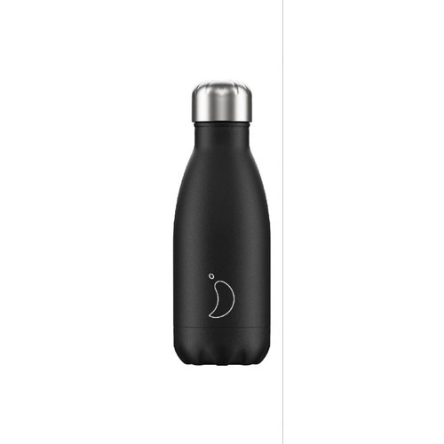 Chilly's Chilly's Bottle 260ml Black Matte Chilly's Chilly's Bottle 260ml Black Matte