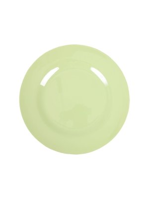 Rice Melamine lunch plate Mint