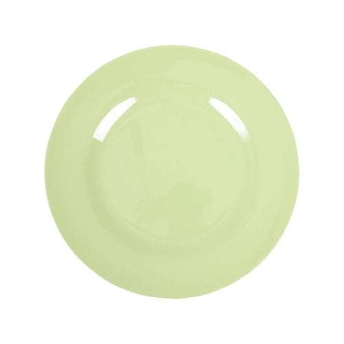 Rice Melamine lunch plate Mint