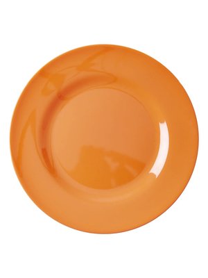 Rice Melamine diner bord Neon Orange