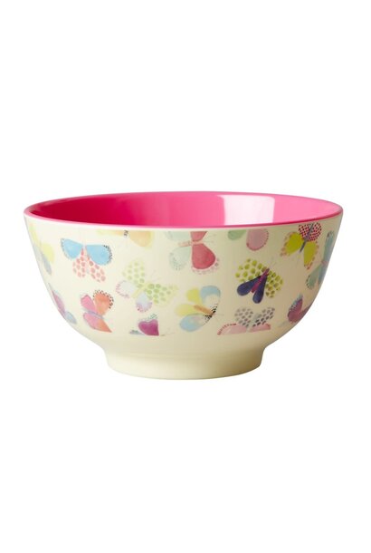 Melamine kom Butterfly