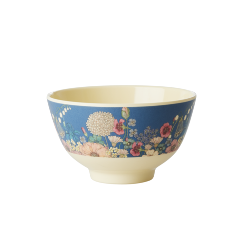 Rice Melamine kom small Flower Collage Rice Melamine kom small Flower Collage