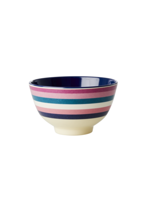 Rice Melamine bowl small Stripe
