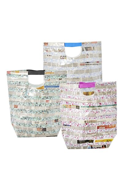 Shopper Newspaper & Fabric Special project
