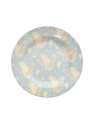 Rice Melamine lunch plate Feather