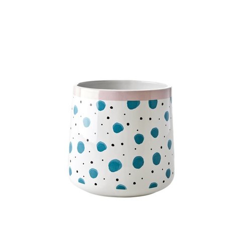 Rice Bloem / Keuken pot Watercolor Splash groen Rice Bloem / Keuken pot Watercolor Splash groen