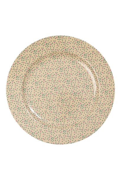 Melamine serveer bord Connecting Dots - d:36cm