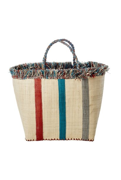 Bast Shopper Stripes blau