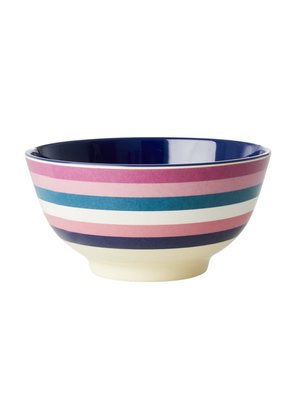 Rice Melamine bowl Stripe