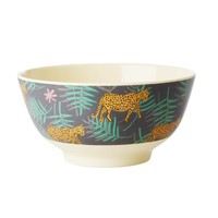 Melamine Schale Leopard and Leaves