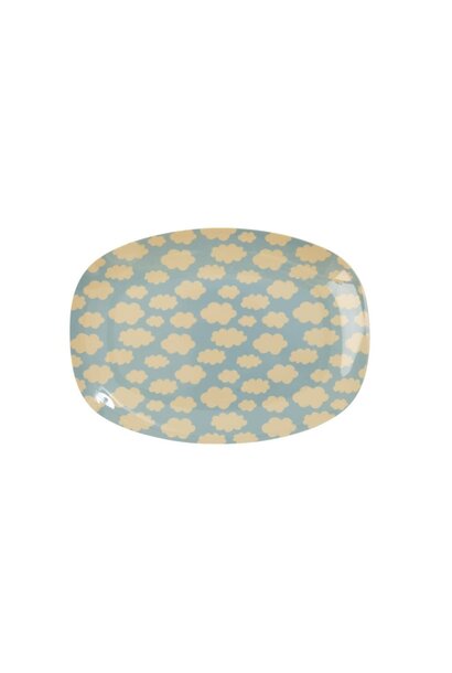 Melamine ovaal bord small Cloud