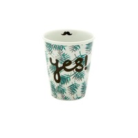 Mug 225ml Palm Leaves and Yes