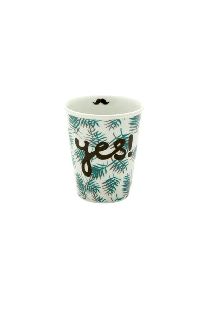 Mug 225ml Palm Leaves and Yes