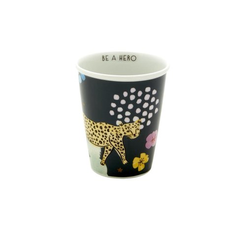 Rice Mug 225ml Wild Leopard