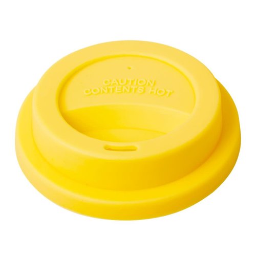 Rice Deksel Silicone voor Tall beker geel Rice Deksel Silicone voor Tall beker geel