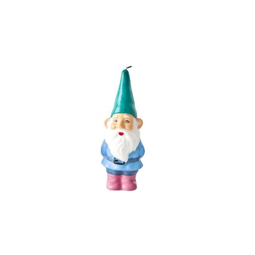 Rice Candle Gnome aqua Rice Candle Gnome aqua