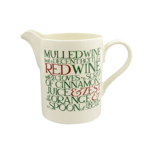 Emma Bridgewater Straight Jug Christmas Toast