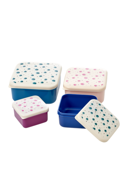 Snackboxen Watercolor Splash set/4
