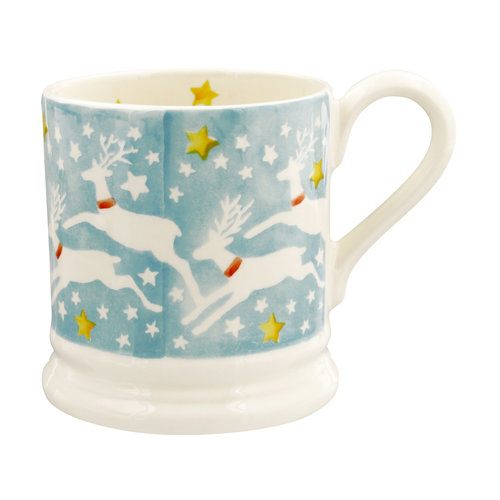 Emma Bridgewater 0.5 pt Mug Reindeer in the Sky Emma Bridgewater 0.5 pt Mug Reindeer in the Sky