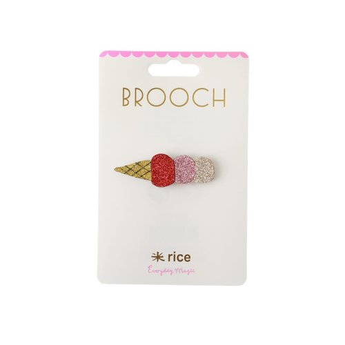 Rice Broche ijsje roze Rice Broche ijsje roze