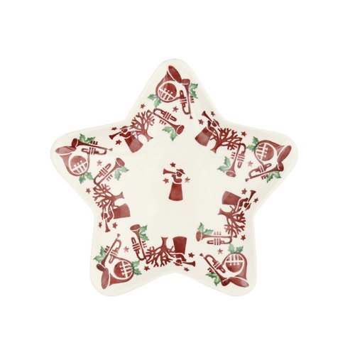 Emma Bridgewater Star plate Joy Trumpets Emma Bridgewater Star plate Joy Trumpets