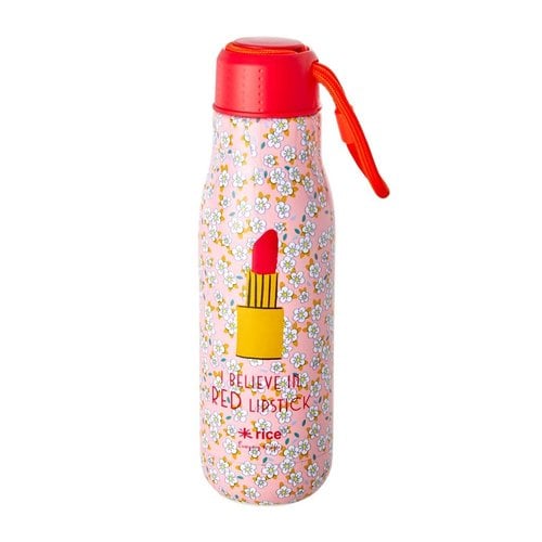 Rice Thermos 500ml Small Flower Lipstick