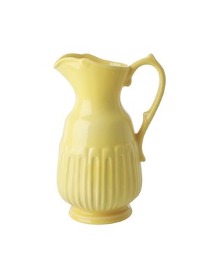 Rice Jug / Vase ceramic Yellow 2,5ltr
