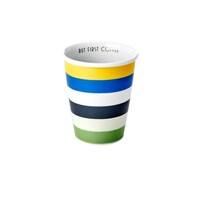 Mug 225ml Blue & Green Stripes