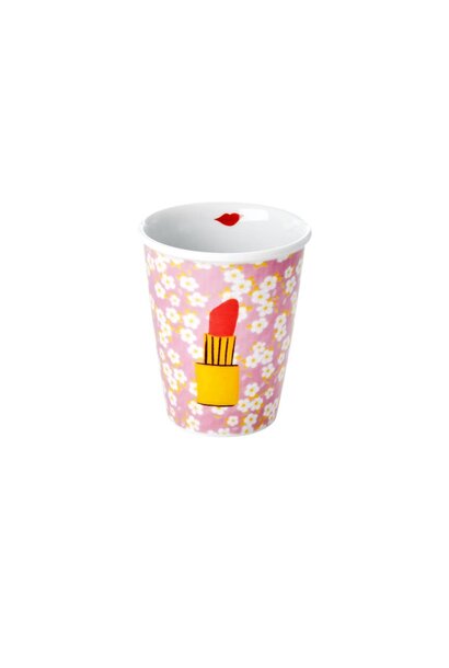 Mug 225ml Small Flower and Lipstick
