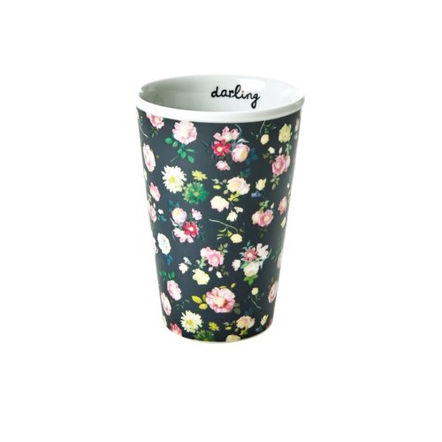 Rice Mug 300ml Dark Rose