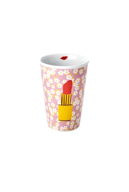 Mug 300ml Small Flower & Lipstick