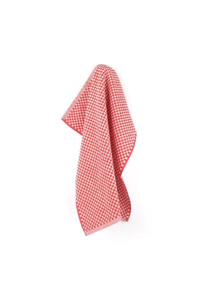 Keuken handdoek Small Check Red