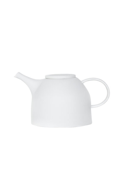 Theepot Urban clay wit