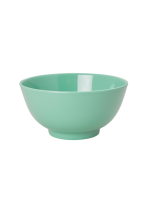 Rice Melamine Schale solid Emerald Green