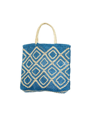 the Jacksons Shopper Jute L Ingrid ocean/natural