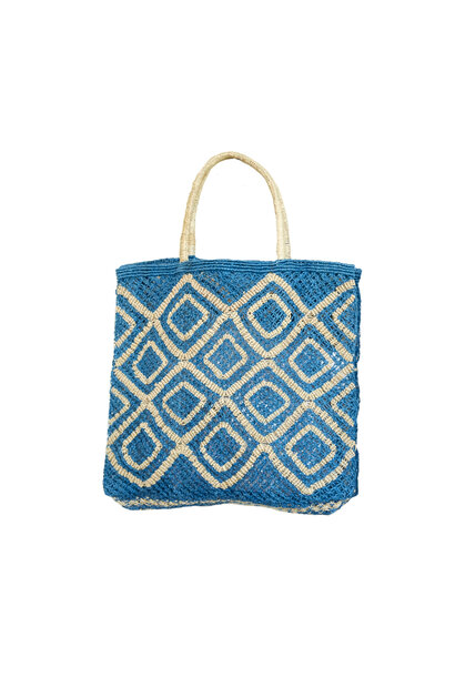 Shopper Jute L Ingrid ocean/natural